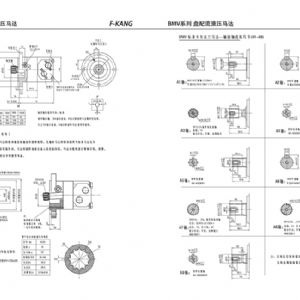 BMV系列擺線液壓馬達(dá)